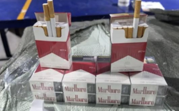 Dos millones de cigarros ilegales confiscan en aeropuerto